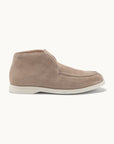 Open Suede Boots
