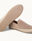 Leone Espadrilles Shoes - Premium Beige Suede Slip on Loafers for both casual and formal settings