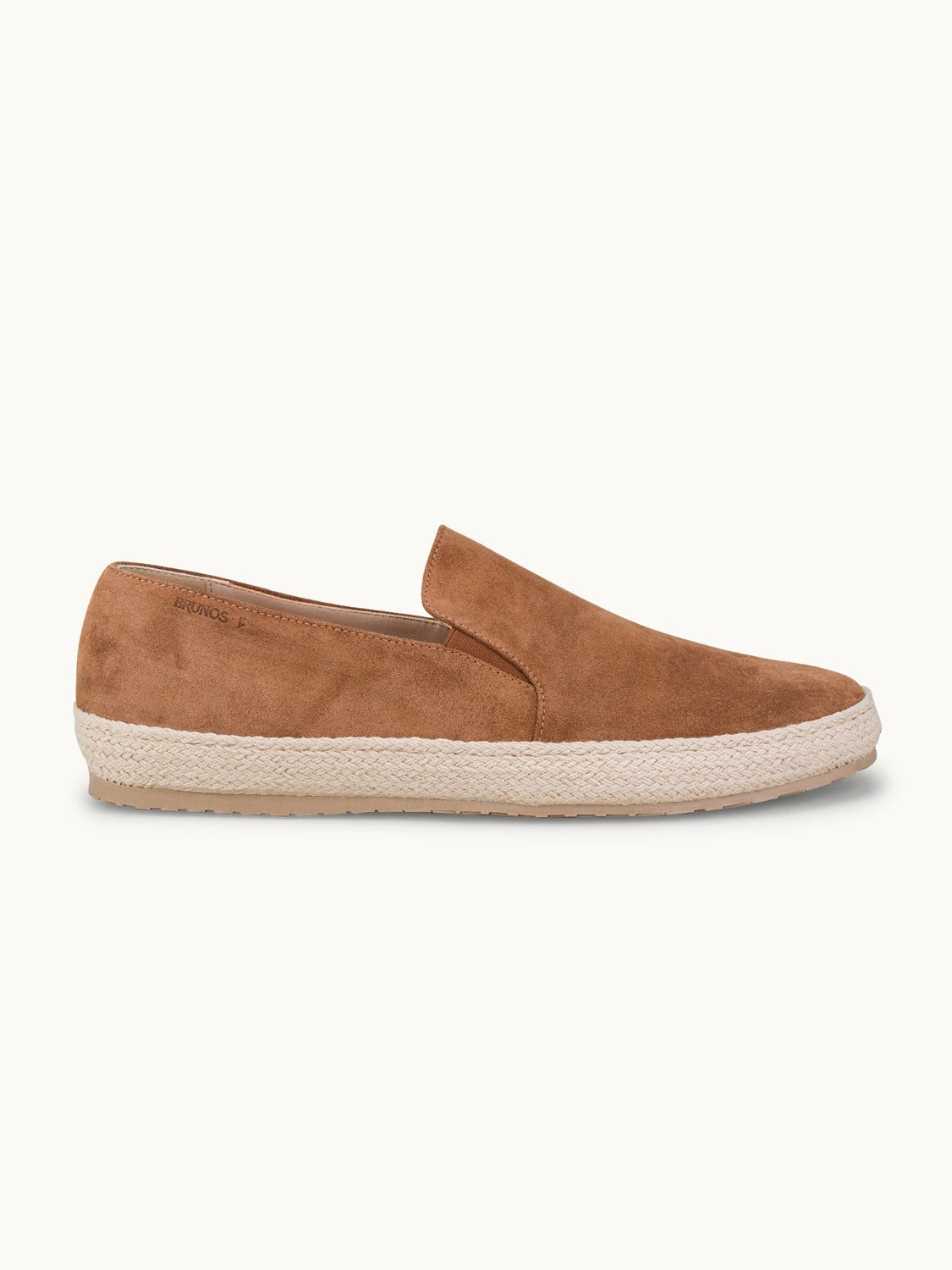 Leone Espadrilles Shoes - Premium Brown Suede Slip on Loafers for both casual and formal settings