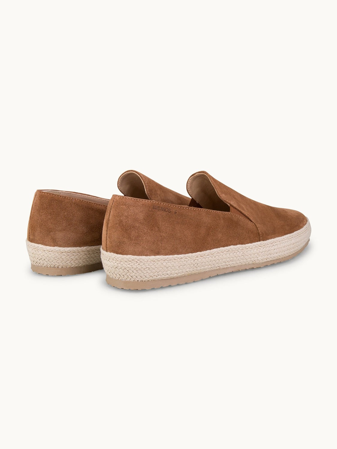 Leone Espadrilles Shoes - Premium Brown Suede Slip on Loafers for both casual and formal settings