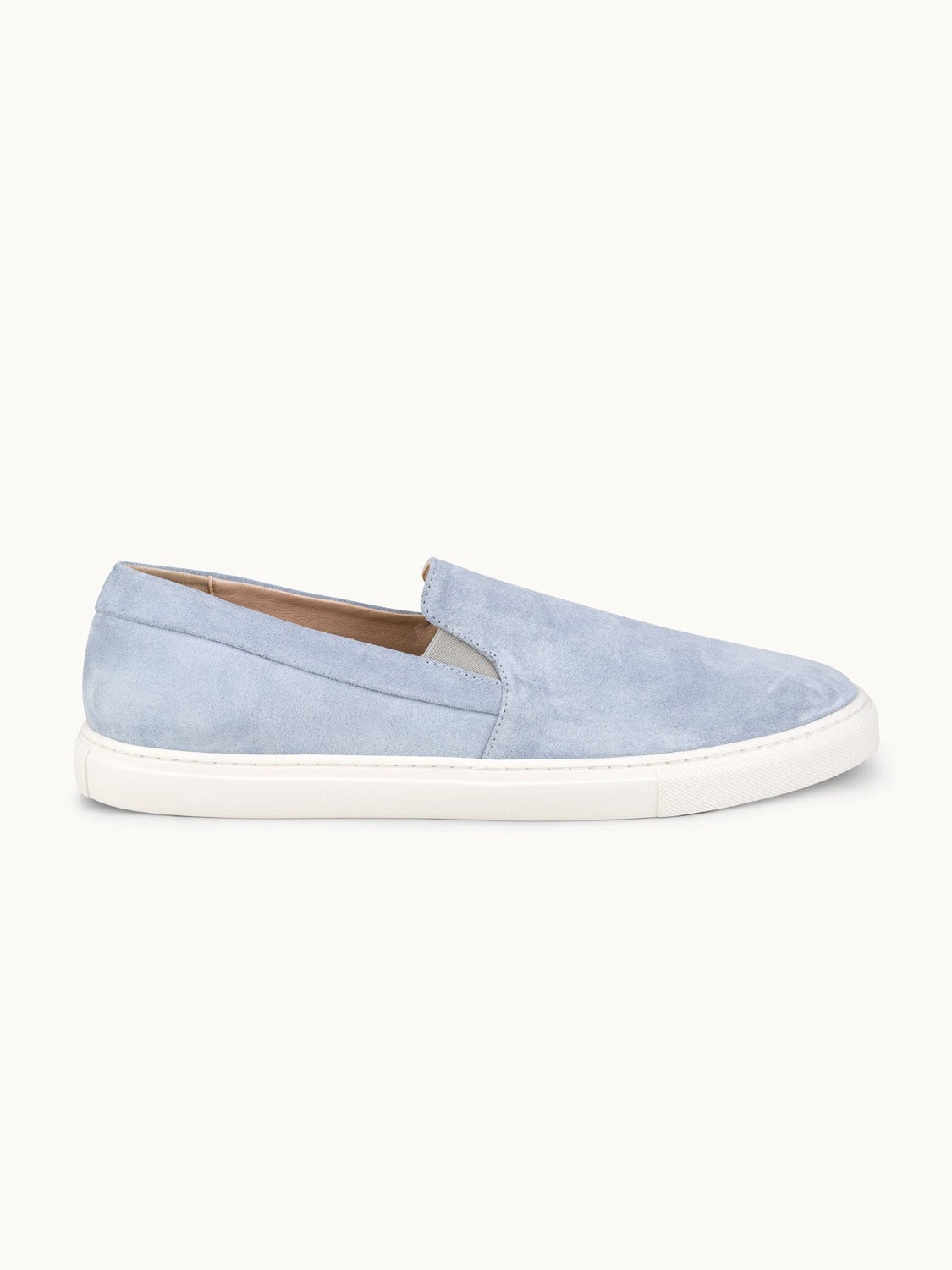 Leone Yacht Shoes - Premium Light Blue Suede Slip on Loafers for both casual and formal settings