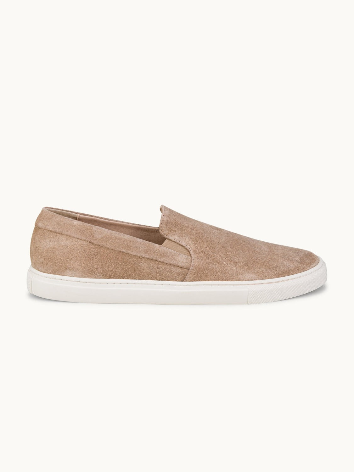 Leone Yacht Shoes - Premium Beige Suede Slip on Loafers for both casual and formal settings