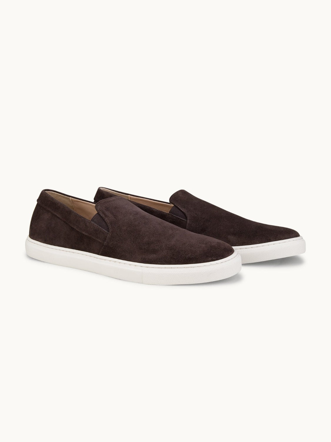 Leone Yacht Shoes - Premium Dark Brown Suede Slip on Loafers for both casual and formal settings