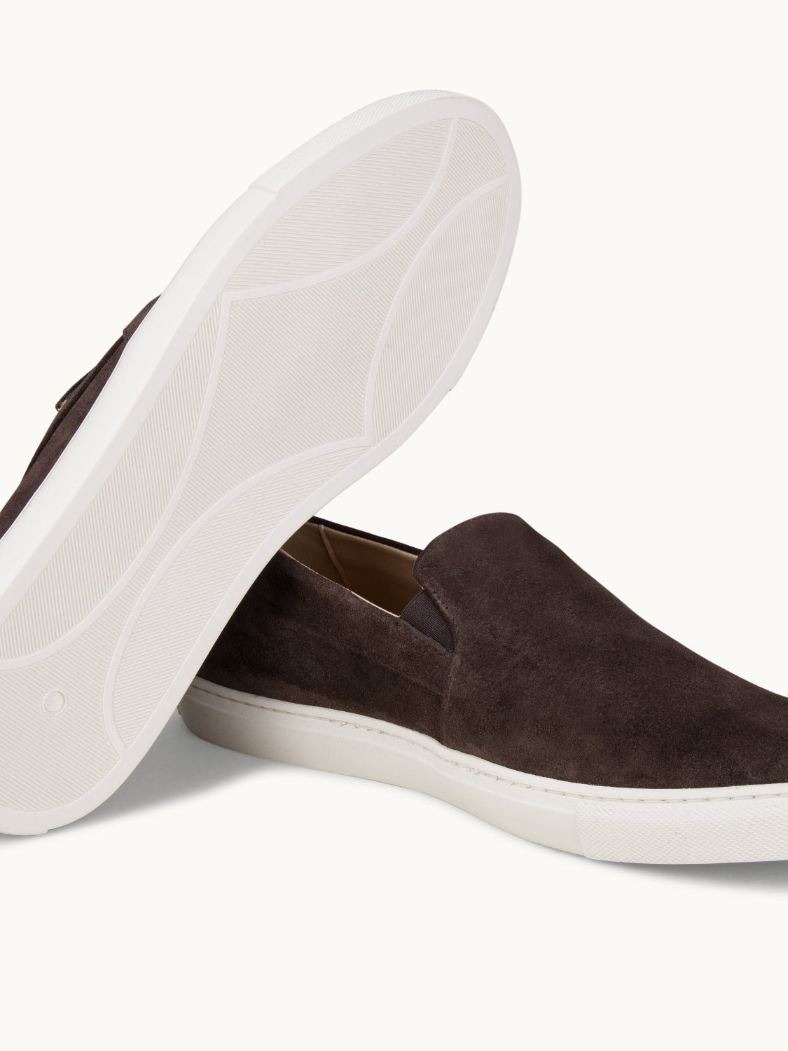 Leone Yacht Shoes - Premium Dark Brown Suede Slip on Loafers for both casual and formal settings