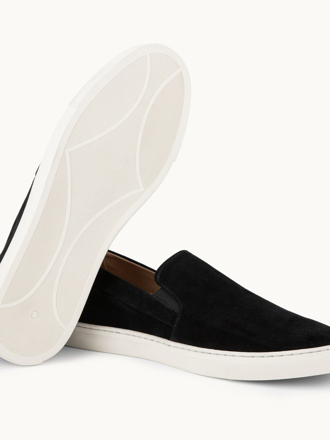 Leone Yacht Shoes - Premium Black Suede Slip on Loafers for both casual and formal settings