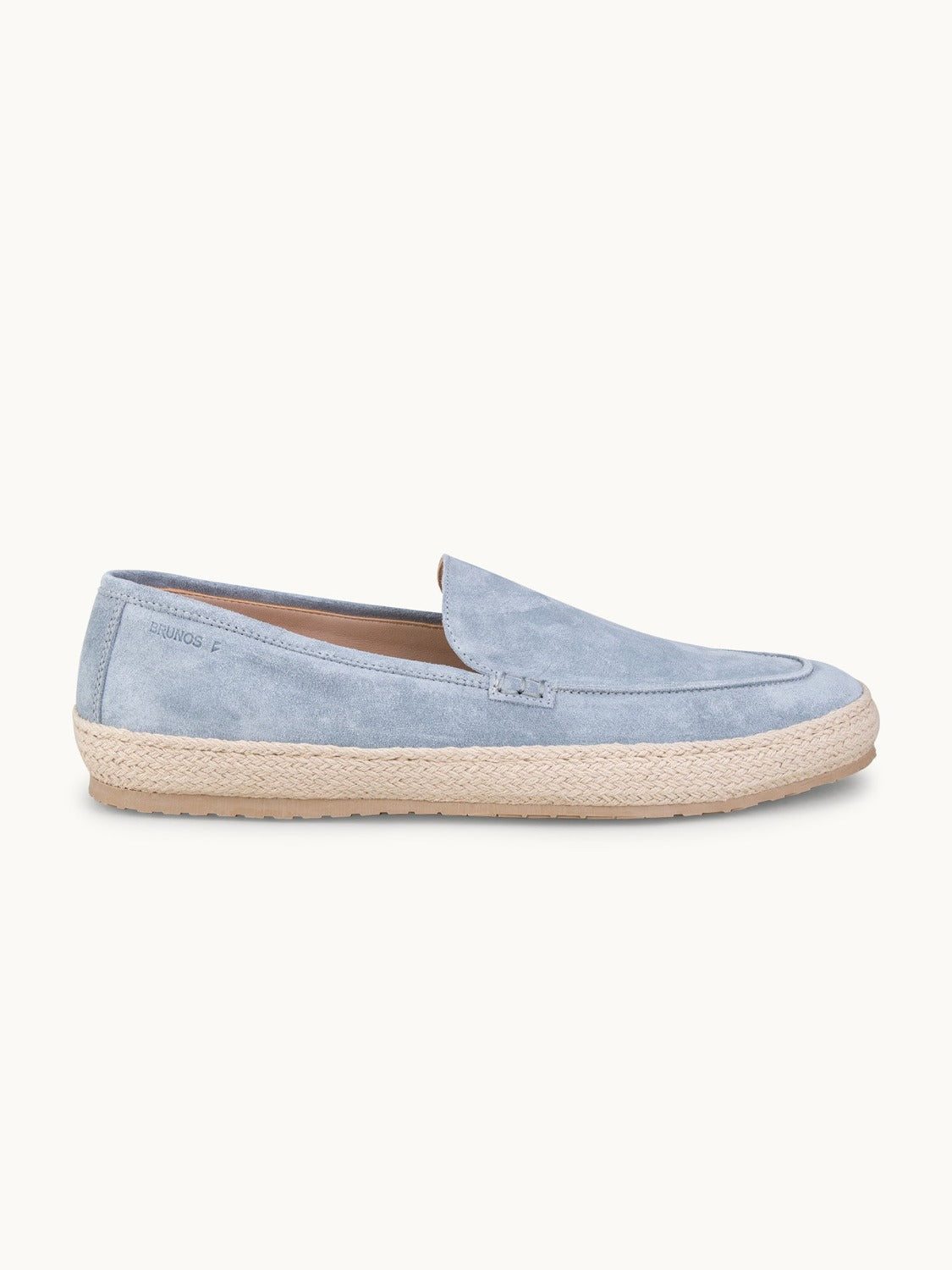 Lord Espadrilles Loafer - Premium Light Blue Suede Slip on Shoes for both casual and formal settings