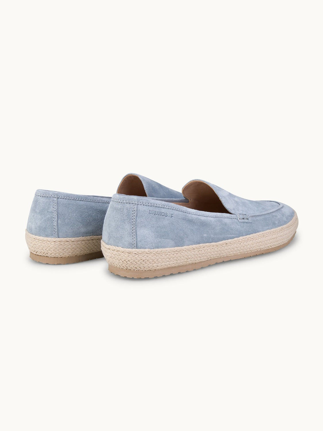 Lord Espadrilles Loafer - Premium Light Blue Suede Slip on Shoes for both casual and formal settings