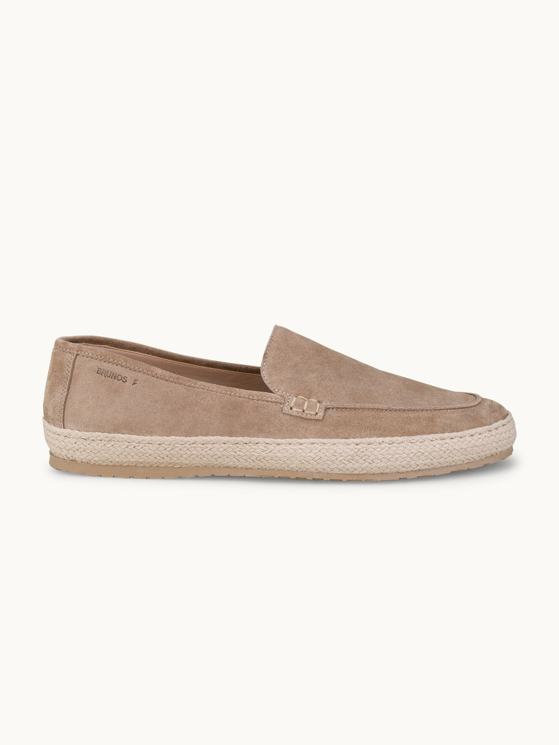 Lord Espadrilles Loafer - Premium Beige Suede Slip on Shoes for both casual and formal settings