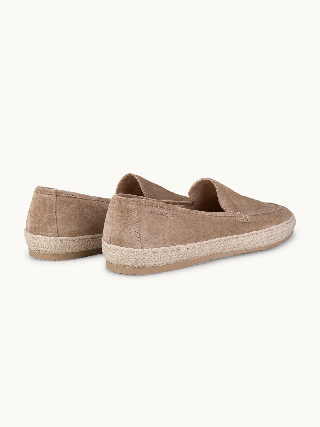 Lord Espadrilles Loafer - Premium Beige Suede Slip on Shoes for both casual and formal settings