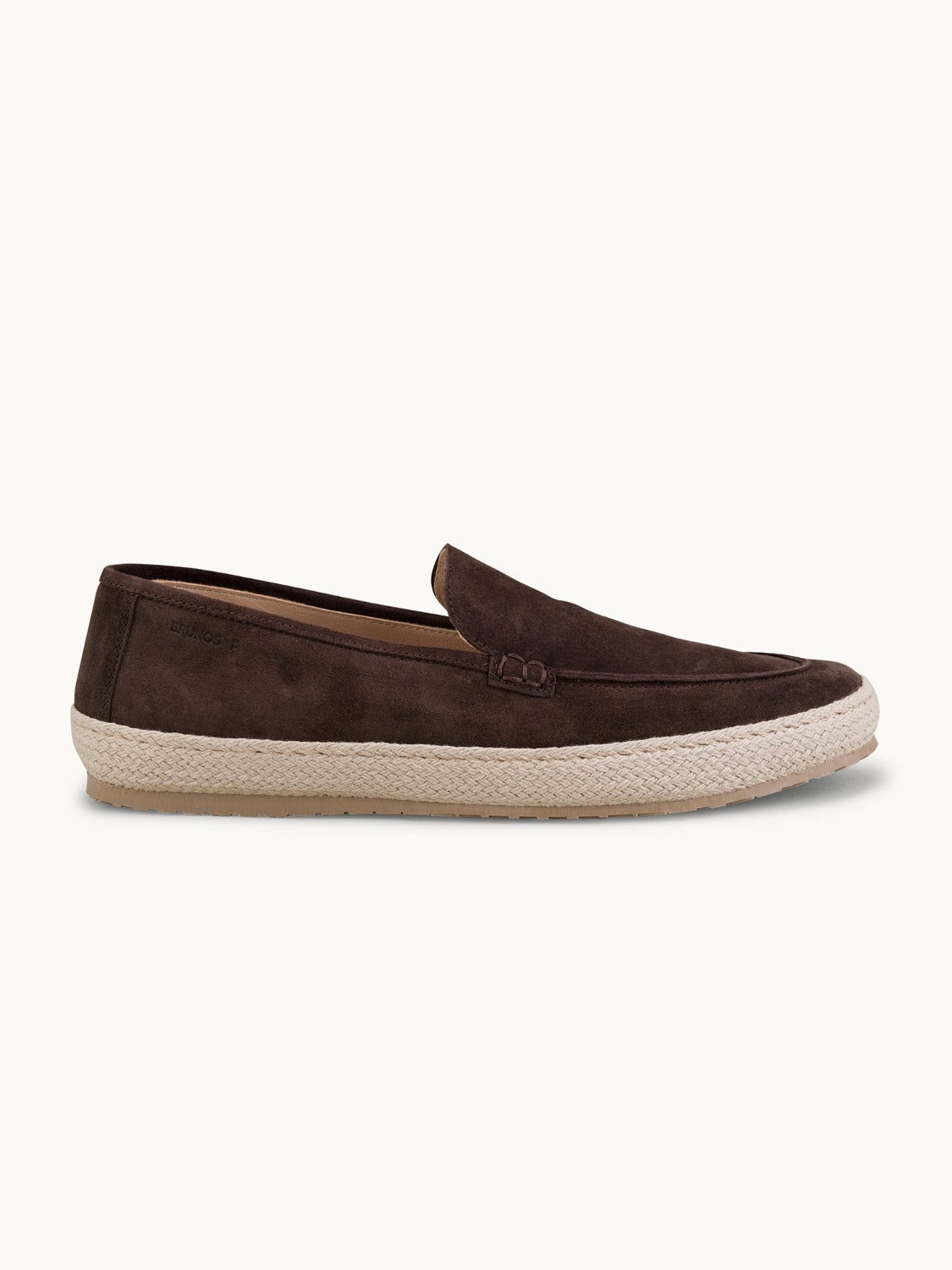 Lord Espadrilles Loafer - Premium Dark Brown Suede Slip on Shoes for both casual and formal settings