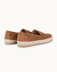 Lord Espadrilles Loafer - Premium Brown Suede Slip on Shoes for both casual and formal settings