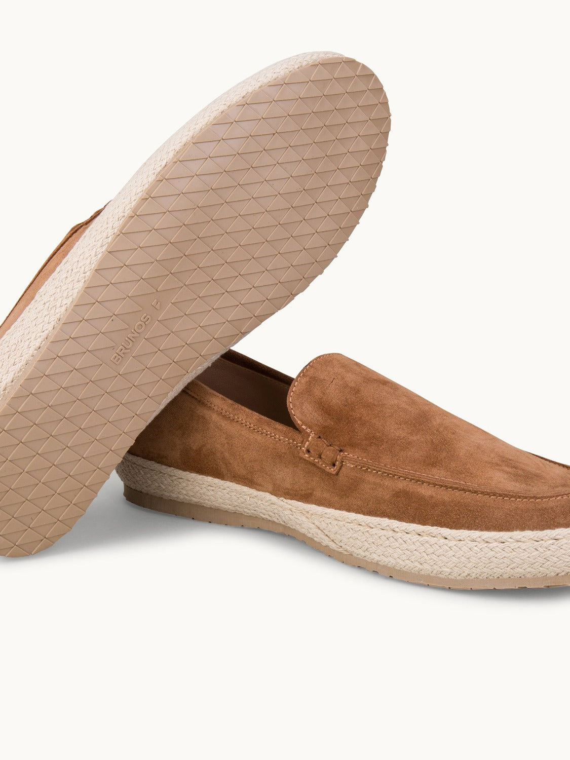 Lord Espadrilles Loafer - Premium Brown Suede Slip on Shoes for both casual and formal settings