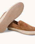 Lord Espadrilles Loafer - Premium Brown Suede Slip on Shoes for both casual and formal settings