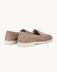 Lord Yacht Loafer - Premium Beige Suede Slip on Shoes for both casual and formal settings