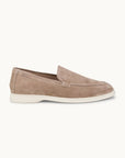 Lord Yacht Loafer - Premium Beige Suede Slip on Shoes for both casual and formal settings