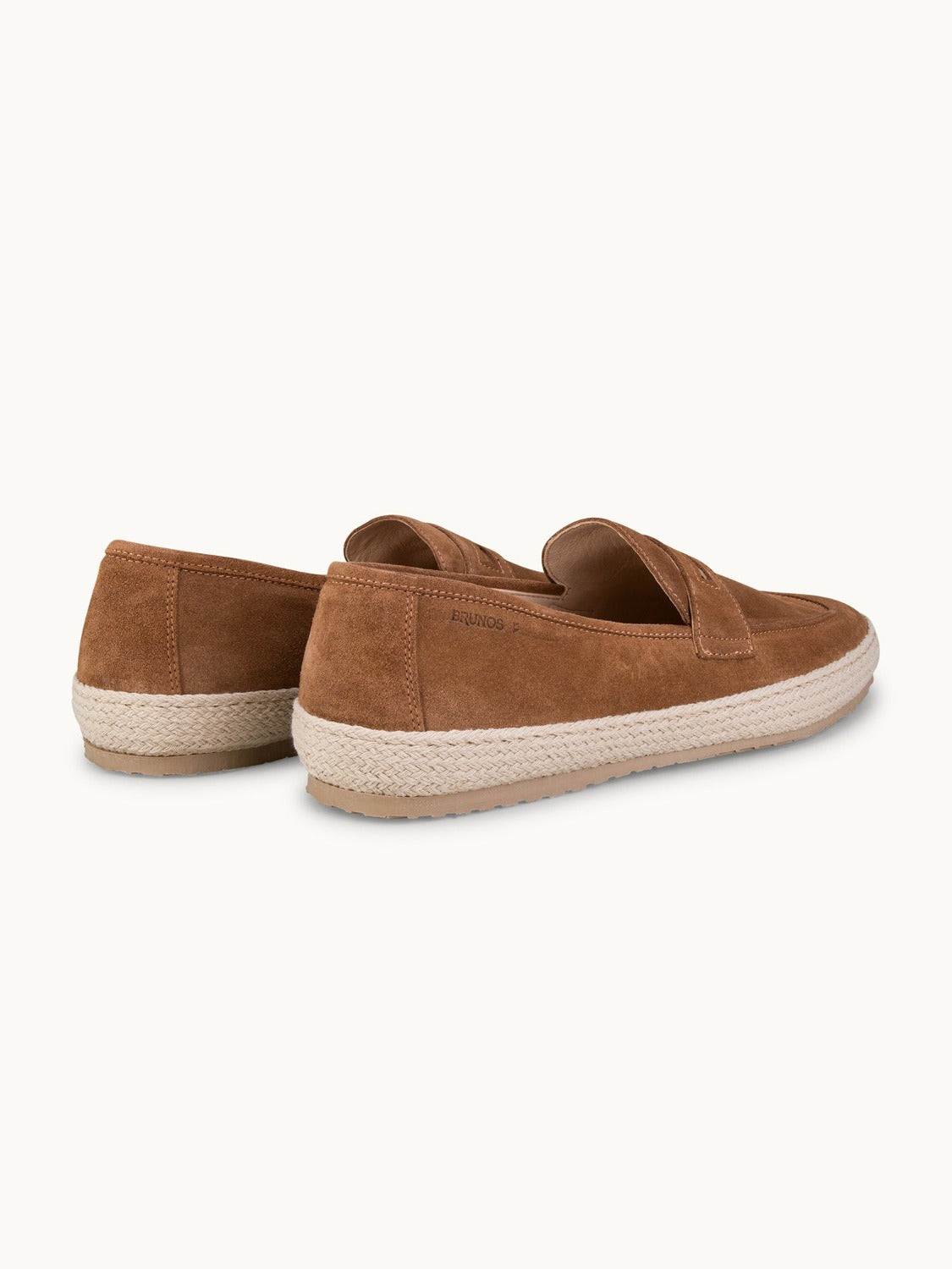 Penny Espadrilles Loafer - Premium Brown Suede Slip on Shoes for both casual and formal settings