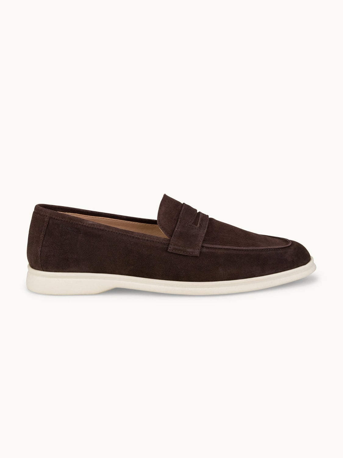 Penny Yacht Loafer - Premium Dark Brown Suede Slip on Shoes for both casual and formal settings